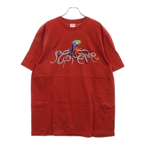 SUPREME シュプリーム 18SS Tentacles Tee オクトパス 半袖Tシャツ カットソー レッド