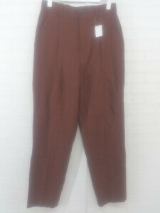 ◇ green label relaxing グリーンレーベルリラクシング UNITED ARROWS パンツ サイズ40 ブラウン系 レディース P