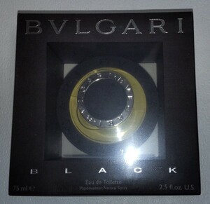 BVLGARI ブルガリ ブラック EDT スプレー オードトワレ 75ml 希少 未開封 シュリンク