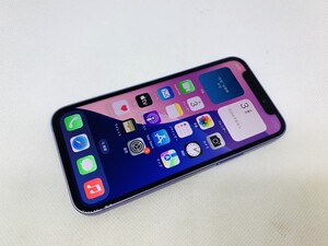 ★送料無料★美品★iPhone12 mini 256GB★パープル★0035270001661★SYS★12/17