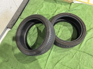 Continental　コンチネンタル　Contisportcontact５　タイヤ　2本　225/40R18　Y XL　2018年製　夏タイヤ　＜中古品＞