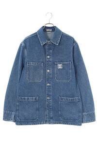 ディオール DIOR 24SS 493D498A383X サイズ:50 チャームロゴデニムジャケット 中古 SB01