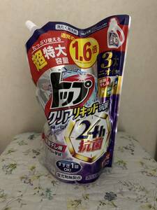 ライオン トップクリアリキッド抗菌 超特大 詰め替え 1160g