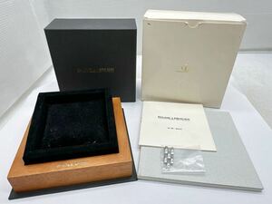 空箱★BAUME&MERCIER ボーム アンド メルシエ 腕時計 外箱 専用時計ケース BOX ウォッチケース 付属品 取扱説明書 ボームメルシエ スイス