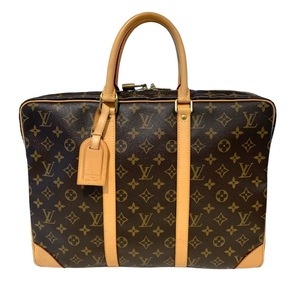 ルイ・ヴィトン LOUIS VUITTON ポルトドキュマン・ヴォワヤージュ M53362 モノグラムキャンパス ビジネスバッグ メンズ 中古