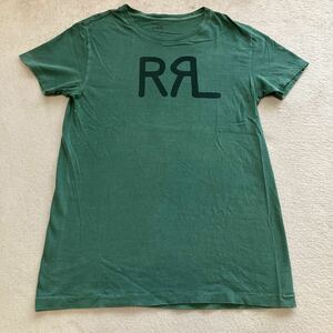 RRL Ralph Lauren ダブルアールエル ラルフローレン Tシャツ サイズS グリーン 正規品 美品