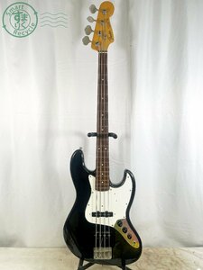 2406601945　■ 1円~ Fender JAPAN フェンダー ジャパン JAZZ BASS ジャズベース エレキベース ブラック N068138 音出し確認済み 弦楽器