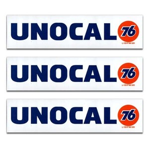 UNOCAL76 ステッカー 3枚セット ユノカル76 76 アメリカン雑貨 アメ雑