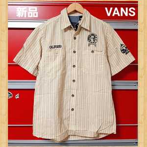 新品タグ付き VANS シャツ M バンズ スケート ヴァンズ