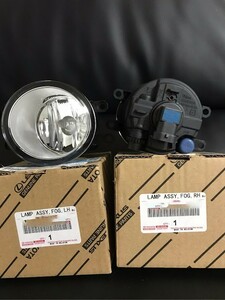 残りわずか！【未使用 トヨタ 純正流用】TOYOTA GRヤリス ガラスレンズ フォグランプ 左右セット LED/HID交換