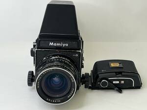 【M30】MAMIYA RB67 PROFESSIONAL S MAMIYA-SEKOR C 1:4.5 f=50mm PRISM FINDR MODEL 2 FOLDER 120 2点 動作品 中古