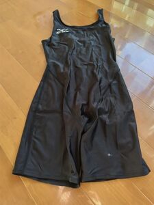 mizuno ミズノ スパッツ型 競泳水着 Lサイズ 黒色