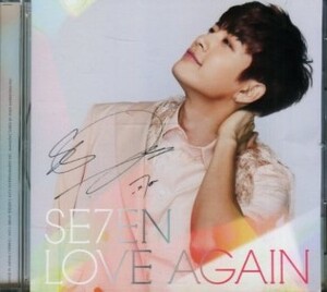 □ Se7en セブン ( 春にピッタリなさわやかダンスナンバー！韓国とはまた違う日本での魅力満載 ) [ Love Again ] USED CD 送料サービス ♪