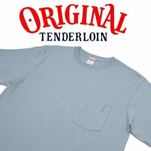 1円～1スタ 新品未使用 正規品 SAX 激レア TENDERLOIN テンダーロイン ポケットTシャツ TEE 藤原ヒロシ キムタク サイズXL 三代目JSB着用