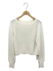 FOXEY フォクシーブティック ニット セーター F Knit Top Libellule 43380 ホワイト