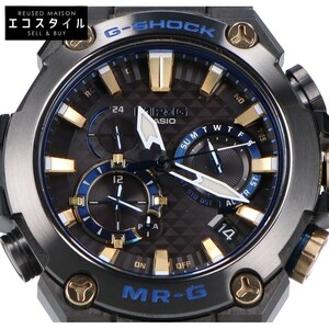 美品 G-SHOCK ジーショック MRG-B2000B-1AJR MR-G MRG-B2000 Series 勝色(かちいろ) マルチバンド6 タフソーラー電波 腕時計 ブラック