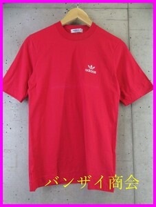 【送料300円可】2211b11◆新品デッドストック◆80sヴィンテージ◆adidas アディダス トレフォイル 半袖Tシャツ S/ジャージジャケット/古着