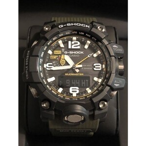 【カシオ】 ジーショック MUDMASTER マッドマスター 新品 電波ソーラー GWG-1000-1A3JF 腕時計 メンズ 未使用品 CASIO 男性 カーキ