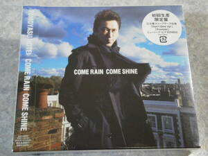 未開封品 CD+DVD 2枚組 布袋寅泰 TOMOYASU HOTEI/COME RAIN COME SHINE 初回限定盤