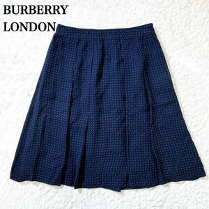 BURBERRY LONDON バーバリー 三陽商会 スカート シルク 38 M レディース C92409-94