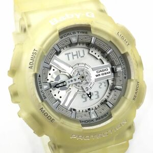 新品 CASIO カシオ Baby-G ベビーG ベイビージー 腕時計 BA-110 クオーツ アナデジ スケルトン コレクション 箱付 電池交換済 動作確認済