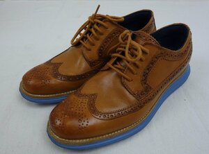 メンズ COLE HAAN コールハーン ルナグランド ロングウィングチップ シューズ C11947 サイズ7M