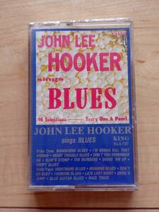 【カセット】 JOHN LEE HOOKER / ★新品未開封★ SINGS BLUES US版 ジョン・リー・フッカー シングス 