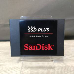 SanDisk SDSSDA-480G 正常 96% SSD PLUS 480GB 中古 2.5インチ PC 大容量 ストレージ 動作確認済み 詳細有 (送料無料