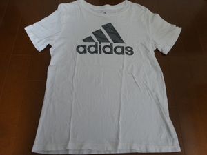 adidas☆アディダス　半袖Tシャツ　白　150