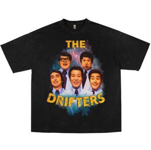 DRIFTERS ドリフターズ Tシャツ ブラック vintage ,