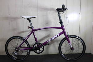 人気良品！GIANT IDIOMディオム 20X1・8/11 アルミ 1X8S　390mm 折り畳みminivelo