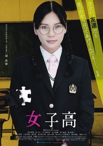 AKB48峯岸みなみ　初主演映画『女子高』ミニチラシB　美品