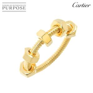 カルティエ Cartier エクル #50 リング K18 YG イエローゴールド 750 指輪 ECROU Ring【証明書付き】 90234113