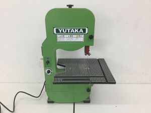 ●営KW300-160 【通電確認済み】 YUTAKA ユタカ マイティーカット バンドソー MC-88 卓上バンドソー 糸鋸 木工用 切断機 電動工具