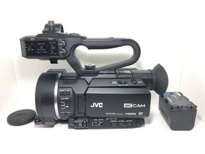 #3【外観綺麗・現状品】JVC GY-LS300CH 4Kメモリーカードカメラレコーダー