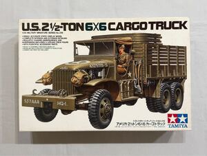 （ア）【C-189】タミヤ　未組立　アメリカ 2 1/2トン　　　6×6カーゴトラック　1/35ミリタリーミニチュアシリーズNo.218 