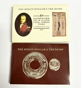 オーストラリア 銀貨 1988年 THE HOLEY DOLLAR & THE DUMP シルバー コイン