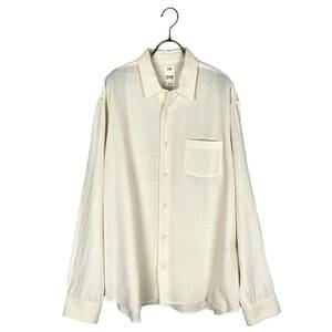 VISVIM(ビズビム) HEMI SHIRT L/S (H.W.) 19SS (ivory)