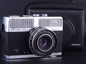 【完動】AGFA OPTIMA 200 Sensor アグファ オプチマ COLOR-APOTAR 42mm f2.8