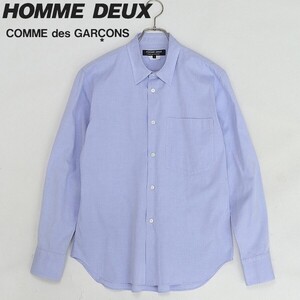 ◆COMME des GARCONS HOMME DEUX コムデギャルソン オムドゥ AD2016 コットン 長袖 シャツ S