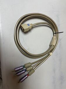 K781/ オーディオテクニカ DVD LINK PCOCC COMPONENT VIDEO CABLE 1.3m TDK ZCAT1325 0530 