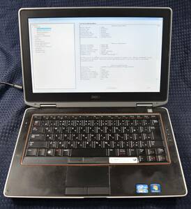 ジャンク DELL LATITUDE E6320 CPU:i5-2520M メモリー:4GB HDD:無し ノートパソコン 80