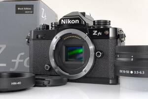 【超美品 保障付 動作確認済】Nikon Zfc 20.9MP w/16-50mm 3.5-6.3 ニコン デジタル ミラーレスカメラ レンズセット 1886ショット #Q8009