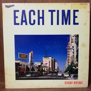 LP - PROMO - 大瀧詠一 Eiichi Ohtaki - Each Time - 28AH 1555 - *20