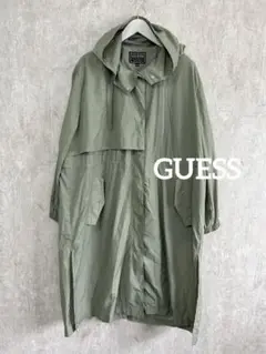 GUESS ゲス Hooded Nylon Coat ナイロンジャケット M