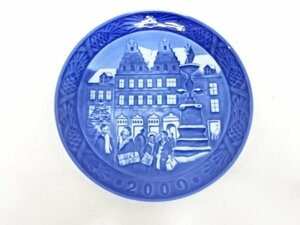 ys7101590; ROYAL COPENHAGEN イヤープレート 2009「Christmas at Amagertorv」(紙箱付)【道】