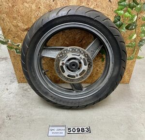 【送料無料!!】F 50983[QM]カワサキ ZZR250 EX250H-068 リアホイール