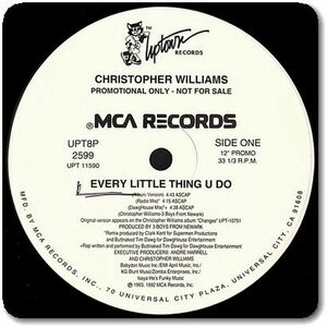 【○34】Christopher Williams/Every Little Thing U Do (7 Versions)/12