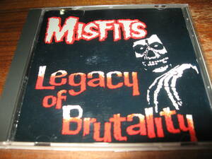 ＜HARD CORE PUNK/DEVIROCK＞MISFITS/legacy of brutality