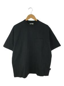 CASIO◆Tシャツ/M/コットン/BLK/TUP-BC25116-BKM/CORDURA/